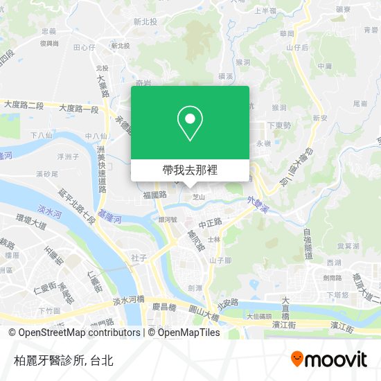 怎樣搭地鐵或巴士去士林區的柏麗牙醫診所