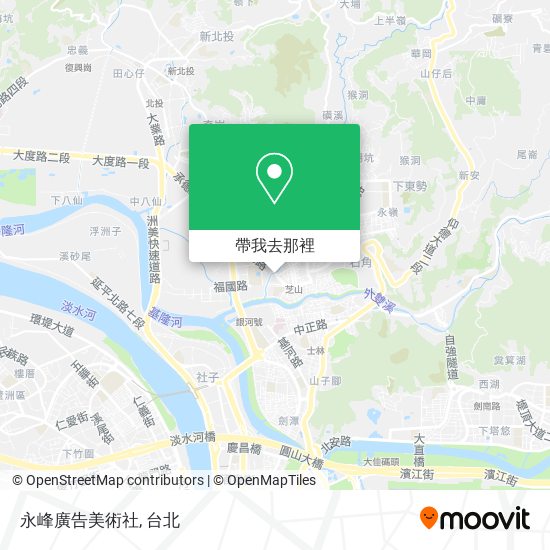 永峰廣告美術社地圖