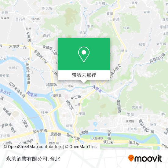 永茗酒業有限公司地圖