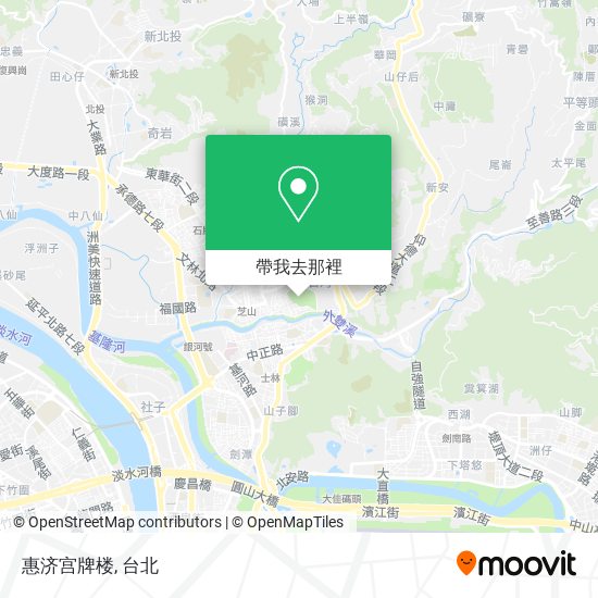 惠济宫牌楼地圖