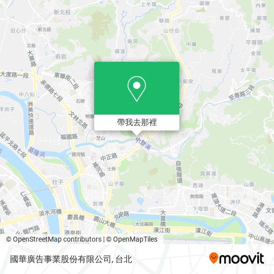 國華廣告事業股份有限公司地圖