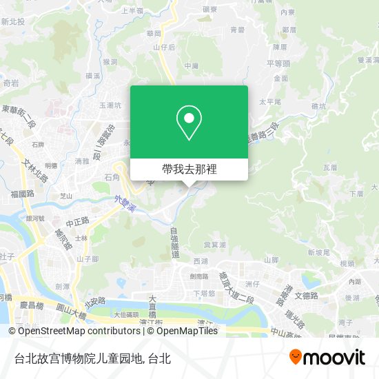 台北故宫博物院儿童园地地圖