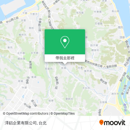 澤錩企業有限公司地圖