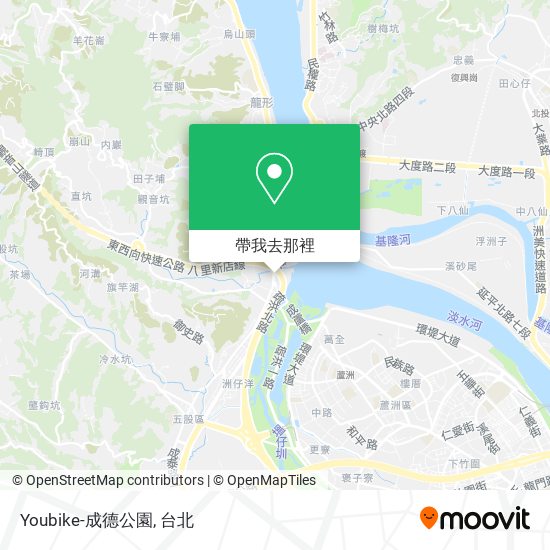 Youbike-成德公園地圖