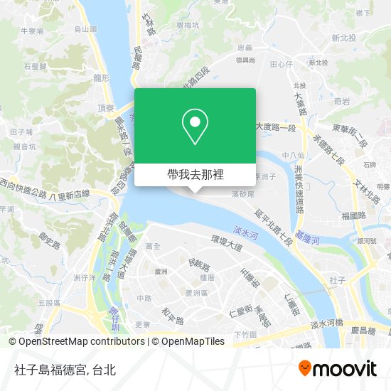 社子島福德宮地圖