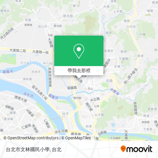 台北市文林國民小學地圖