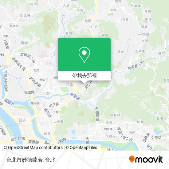 台北市妙德蘭若地圖