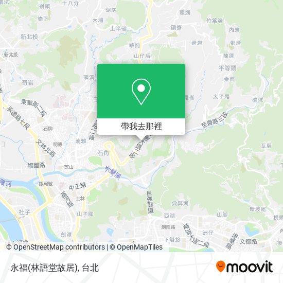 永福(林語堂故居)地圖