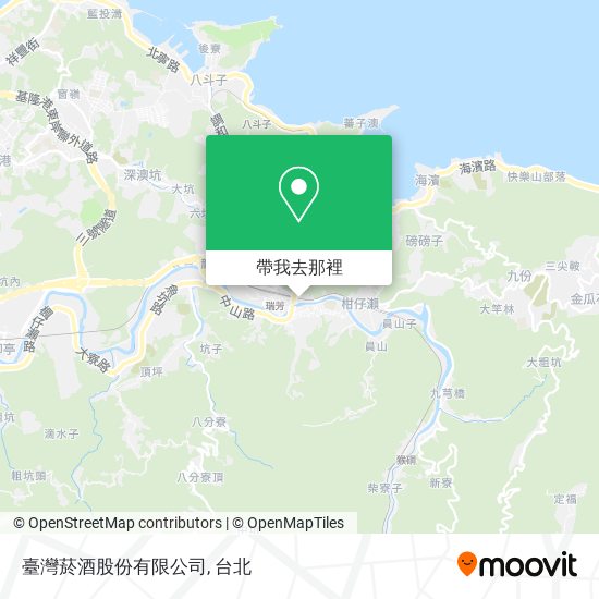 臺灣菸酒股份有限公司地圖