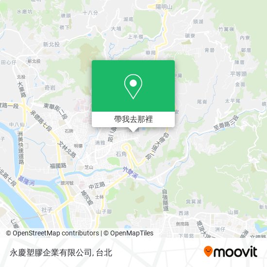 永慶塑膠企業有限公司地圖