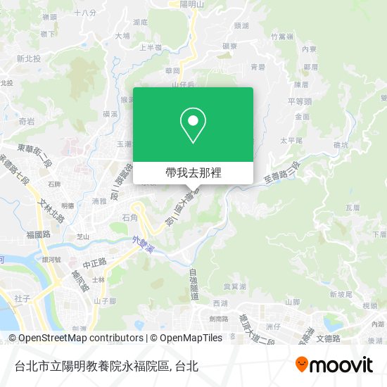 台北市立陽明教養院永福院區地圖