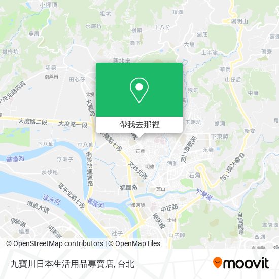 九寶川日本生活用品專賣店地圖