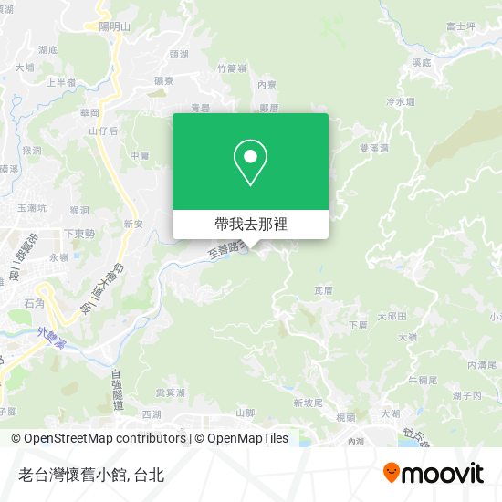 老台灣懷舊小館地圖