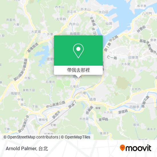 Arnold Palmer地圖