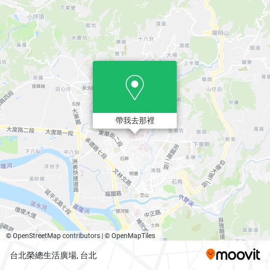 台北榮總生活廣場地圖