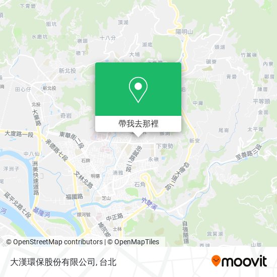 大漢環保股份有限公司地圖