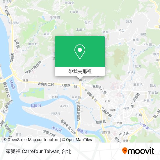 家樂福 Carrefour Taiwan地圖