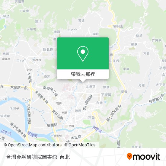 台灣金融研訓院圖書館地圖