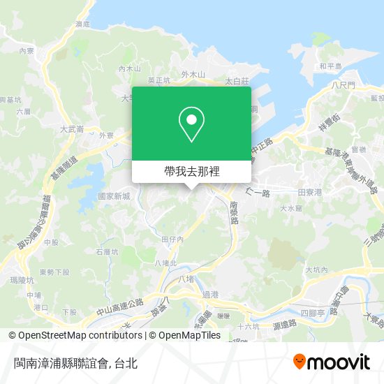 閩南漳浦縣聯誼會地圖