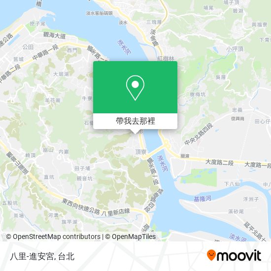 八里-進安宮地圖