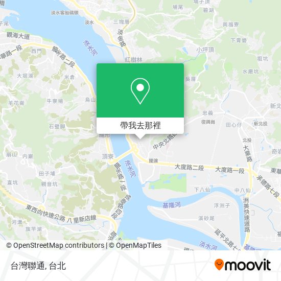 台灣聯通地圖