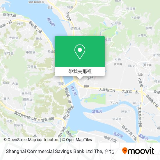 Shanghai Commercial Savings Bank Ltd The地圖
