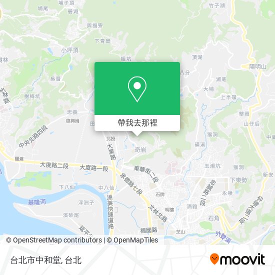 台北市中和堂地圖