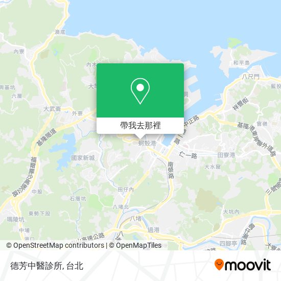 德芳中醫診所地圖