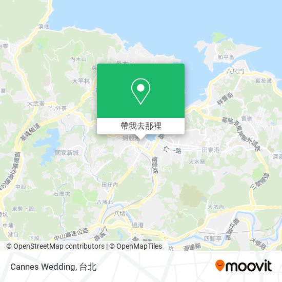 Cannes Wedding地圖