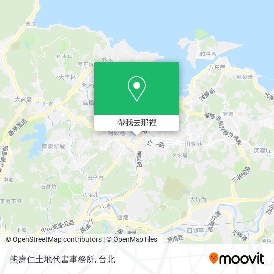 熊壽仁土地代書事務所地圖