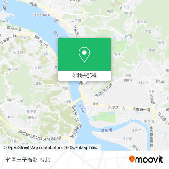 竹圍王子攝影地圖