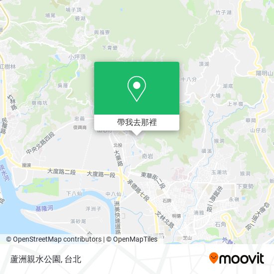 蘆洲親水公園地圖