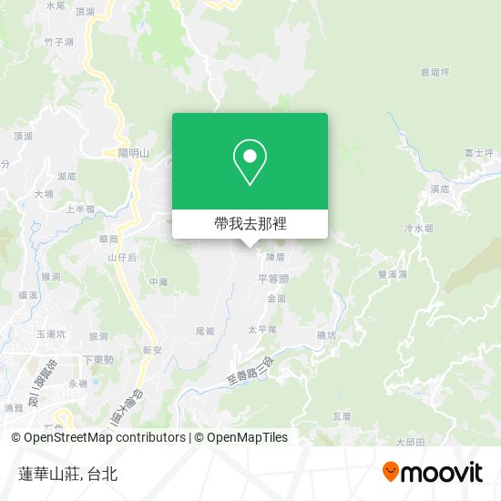 蓮華山莊地圖