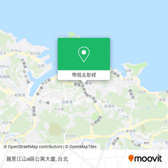 麗景江山a區公寓大廈地圖