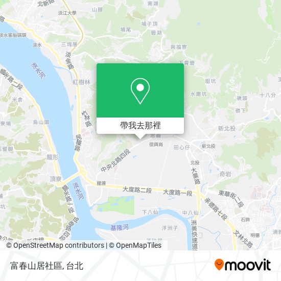 富春山居社區地圖