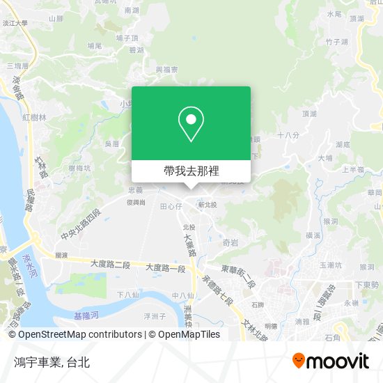 鴻宇車業地圖
