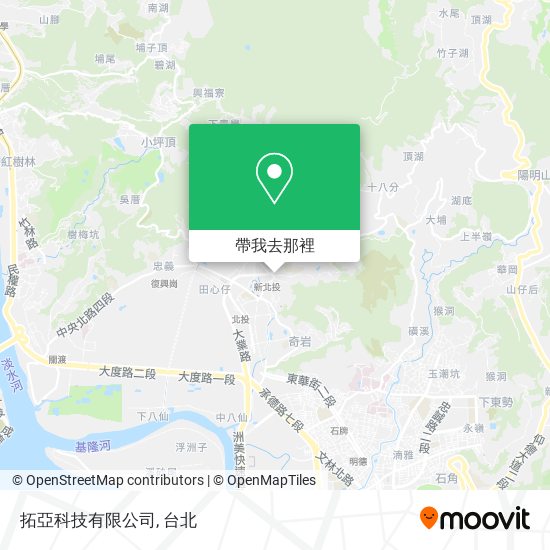 拓亞科技有限公司地圖