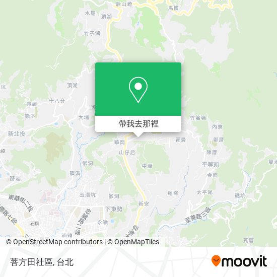 菩方田社區地圖