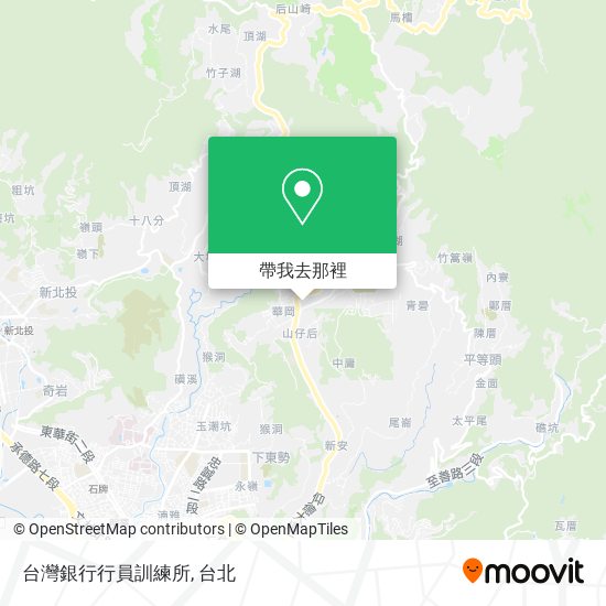台灣銀行行員訓練所地圖