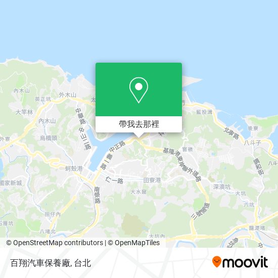 百翔汽車保養廠地圖
