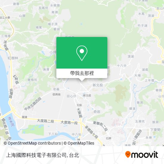 上海國際科技電子有限公司地圖