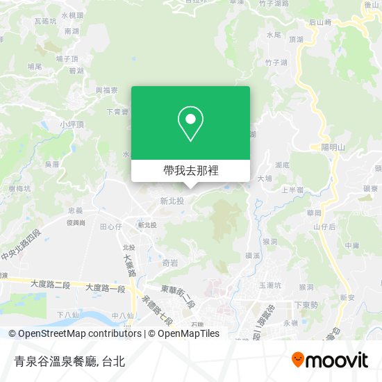 青泉谷溫泉餐廳地圖