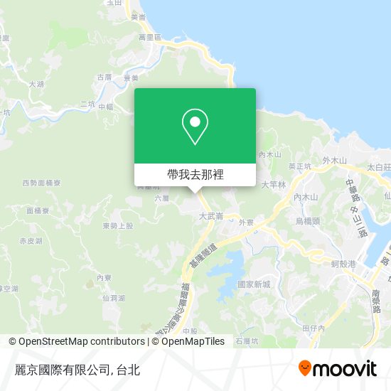 麗京國際有限公司地圖