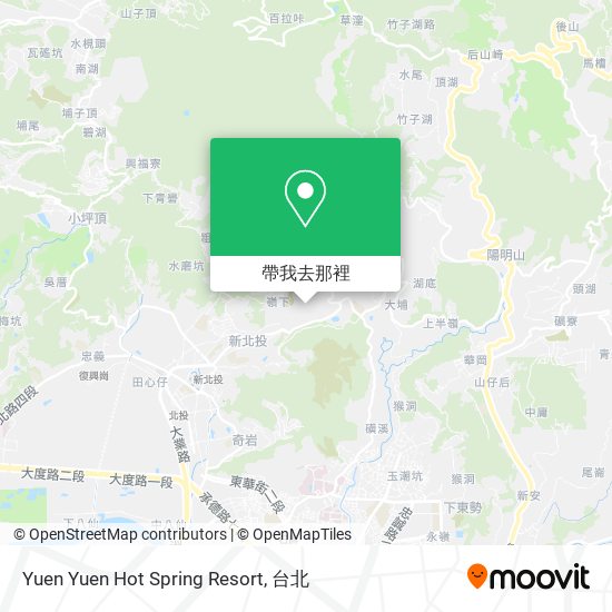 Yuen Yuen Hot Spring Resort地圖