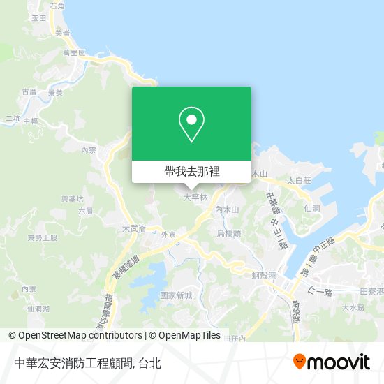 中華宏安消防工程顧問地圖