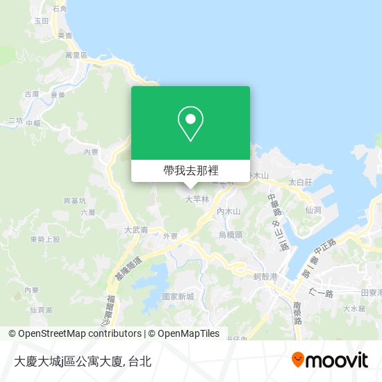 大慶大城j區公寓大廈地圖