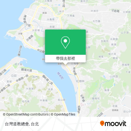 台灣道教總會地圖