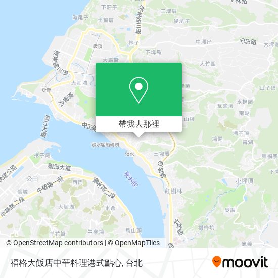 福格大飯店中華料理港式點心地圖
