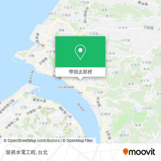 龍祺水電工程地圖