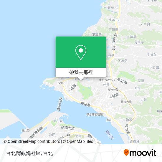 台北灣觀海社區地圖